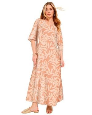 June + Vie Boho Maxi Dress - Multicolor