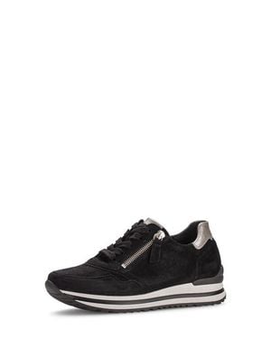 Gabor Zip Sneaker - Black