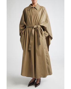 GIA STUDIOS Moon Beam Layered Coat - Green