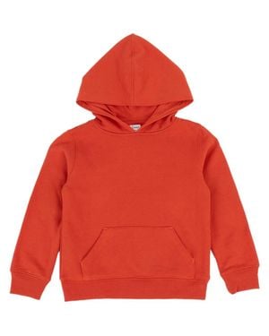 Leveret Kids Pullover Hoodie, Cotton Blend, Kangaroo Pocket, Solid Colors - Red