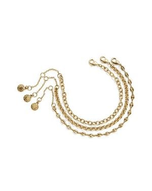BaubleBar Emmy Set Of 3 Waterproof Bracelets - Metallic