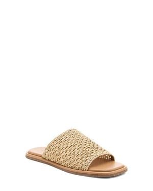 Kelsi Dagger Brooklyn Benny Slide Sandal - Natural