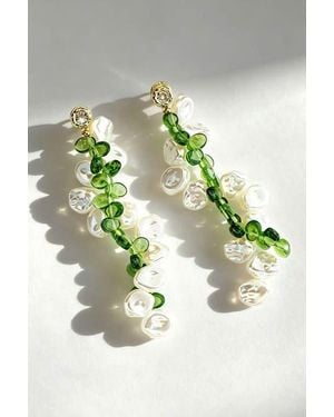 Classicharms Midori Pearl Earrings - Metallic