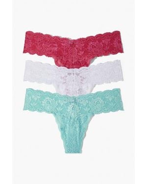 Cosabella Nsn Cutie Low Rise Thong 3 Pack - Multicolor