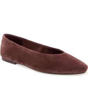 Splendid Latouche Leather Flat - Red