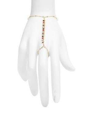 VIDAKUSH Cluster Hand Chain - White