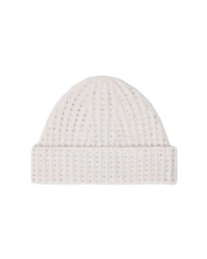 Maje Wool And Rhinestone Hat - White