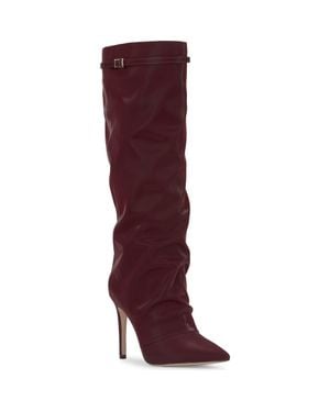 Jessica Simpson Paeril Wide Calf Knee High Boot - Red