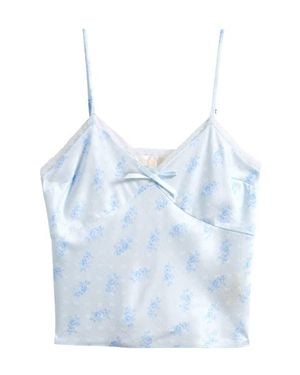 LoveShackFancy Kids' Mini Brett Jacquard Camisole - Blue