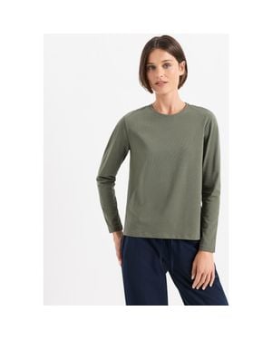 Pact Luxe Essential Crewneck Tee Made With Organic Cotton - Gray