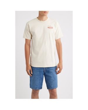 Brixton Bulldogger Graphic T-Shirt - Blue