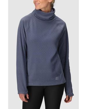 Outdoor Research Trail Mix Xt Fleece Cowl Neck Top - Blue