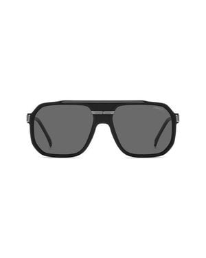 Carrera 60Mm Polarized Oversize Aviator Sunglasses - Black