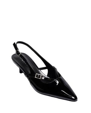 Therapy Australia Irving Slingback Pointed Toe Heel - Black