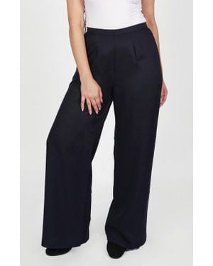 Aam The Label The Wide Leg Pant For Full Hips And Thighs - Blue