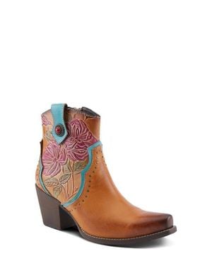 Spring Step Rebamac Western Boot - Brown
