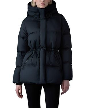 Mackage Freya-Sw Water Repellent 750 Fill Power Down Puffer Jacket - Blue