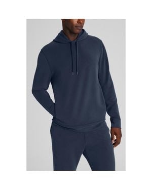 Tommy John Luxe Traveler Hoodie - Blue