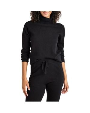 Splendid Elin Turtleneck Sweater - Black