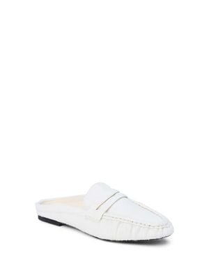 Matisse Porta Penny Loafer Mule - White