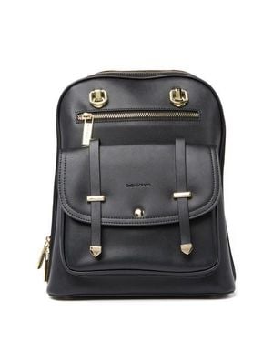 Belle & Bloom 5Th Ave Leather Backpack - Black
