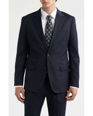 Bonobos Jetsetter Standard Fit Stretch Wool Suit Jacket - Black