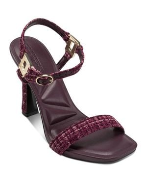 Karl Lagerfeld Cybil Ankle Strap Sandal - Purple