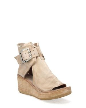 A.s.98 Naya Wedge Sandal - Natural