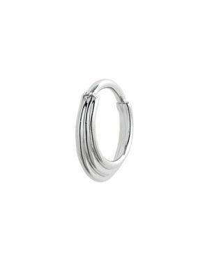Maria Tash Hiranya Single Hoop Earring - Blue