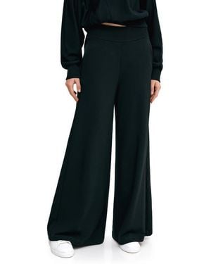 MARCELLA Easton Wide Leg Sweatpants - Black