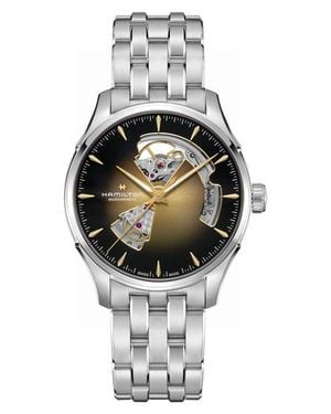 Hamilton Jazzmaster Open Heart Bracelet Watch, 40Mm - Gray