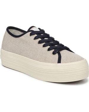 Veronica Beard Truett Platform Sneaker - Blue