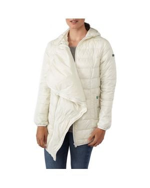 Modern Eternity Maternity Ashley 3-In-1 Down Lightweight Maternity Jacket - Natural