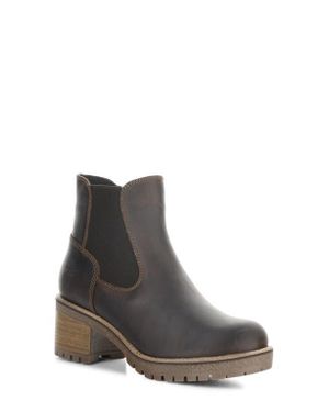 Bos. & Co. Mercy Waterproof Zip Bootie - Gray