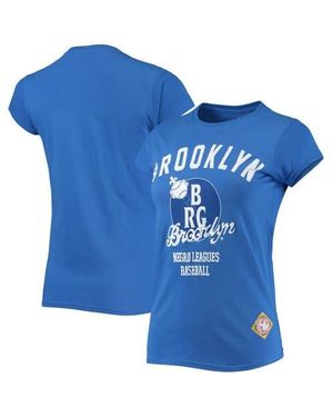 Stitches Brooklyn Giants Negro League Logo T-Shirt - Blue