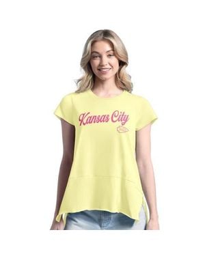 Margaritaville Kansas City Chiefs Gametime Is Paradise T-Shirt - Yellow