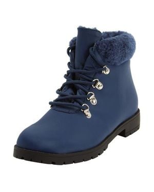 Comfortview The Vylon Hiker Bootie - Blue