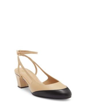 Jeffrey Campbell My Dear Ankle Strap Pump - Natural