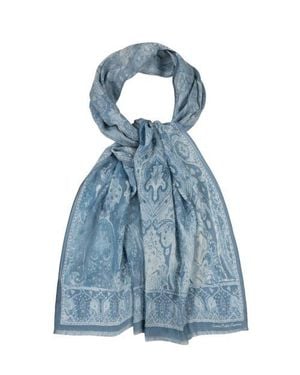 Ralph Lauren Paisley Oversized Oblong - Blue