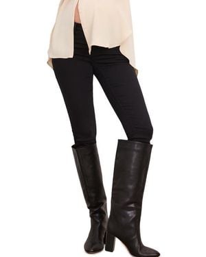 Hatch Collection The Slim Maternity Jean - White