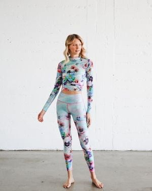 TUTUBLUE Swim Leggings - White