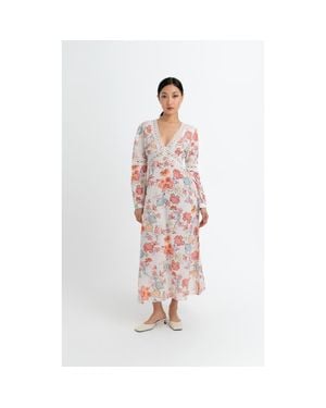 Raishma Evelyn Dress - White