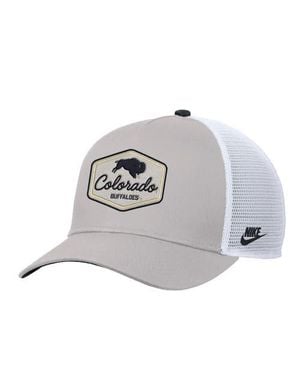 Nike Colorado Buffaloes Rise Vintage Adjustable Trucker Hat - Gray