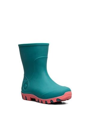 Bogs Kids' Essential Mid Waterproof Rain Boot - Blue