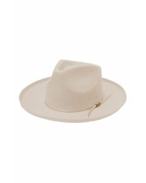 Two Roads Hat Co. Clarksdale Teardrop Crown Fedora - Natural
