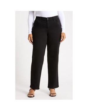 Wit & Wisdom Sawyer Straight Leg Jeans - Black