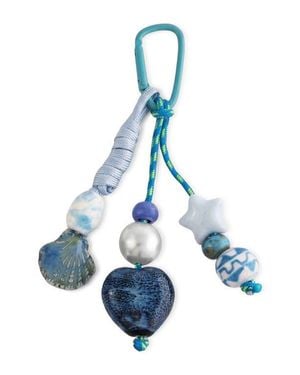 MacRae & Co Seashells On The Seashore Bag Charm - Blue