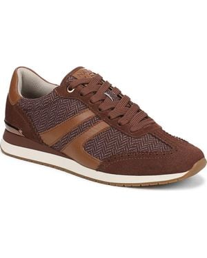 Naturalizer Lorena Wedge Sneaker - Brown