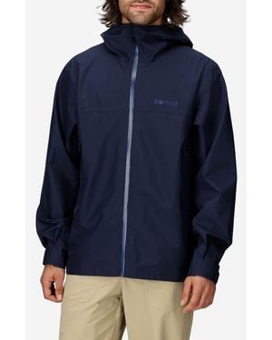 Marmot Minimalist Pertex Waterproof Hooded Jacket - Blue