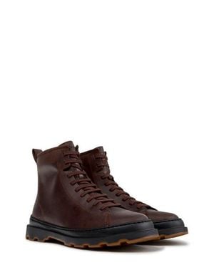 Camper Brutus Lace-Up Boot - Brown